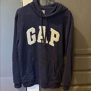 GAP Men's Dark Blue Hoodie Sweater